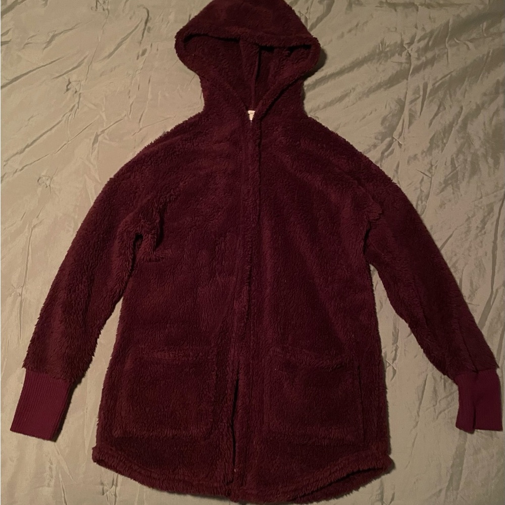 Hippie Rose Sherpa like jacket XS